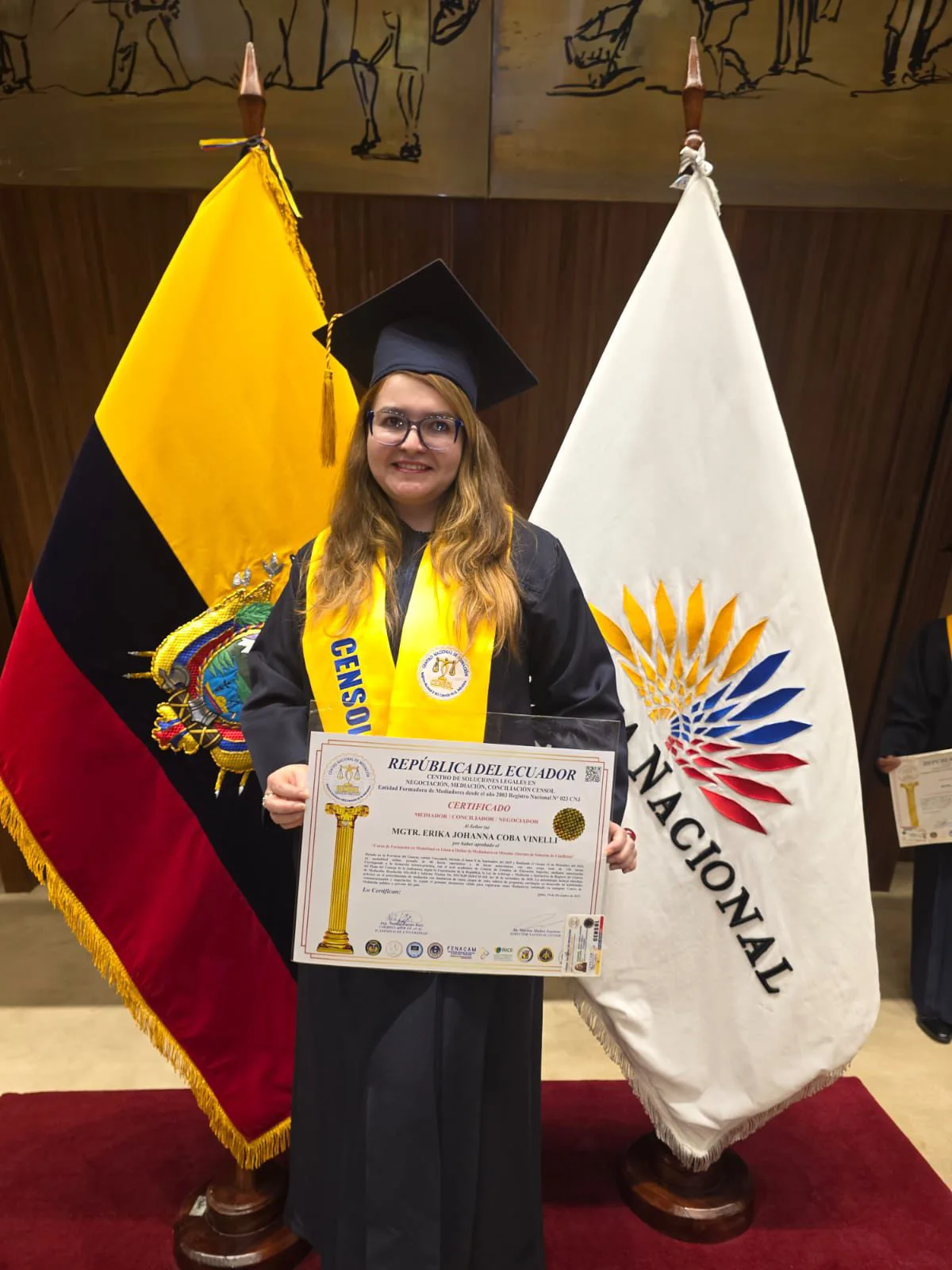 Alumnos Censol graduacion